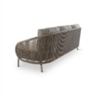 ARIBA 3-zit alu topo met stone weving incl QDF kussens ensis + cover