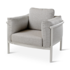 LIV lounge alu sand incl kussens dune + cover