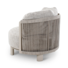 NIMBO lounge alu topo met stone weving incl QDF kussens ensis + cover