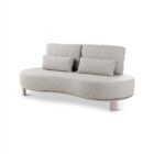 NIMBO 2-zit alu topo met stone weving incl QDF kussens ensis + cover