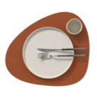 Dinner Mat Curve Rust L