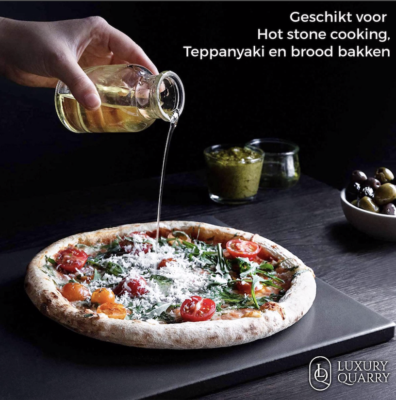 uitgehongerd Kroniek je bent Granieten Pizzasteen BBQ en Oven voor Knapperige Pizza's LuxuryQuarry® *  Mesdagh interieur winkel Zottegem | meubels | maatwerk meubelen